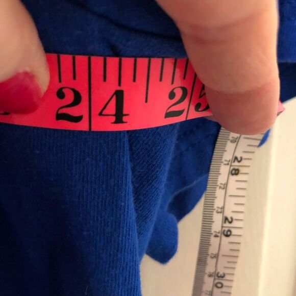 Italia World Cup Men's Unisex Blue Embroidered T-shirt Del Mondo Italia Flag XL - Picture 8 of 8